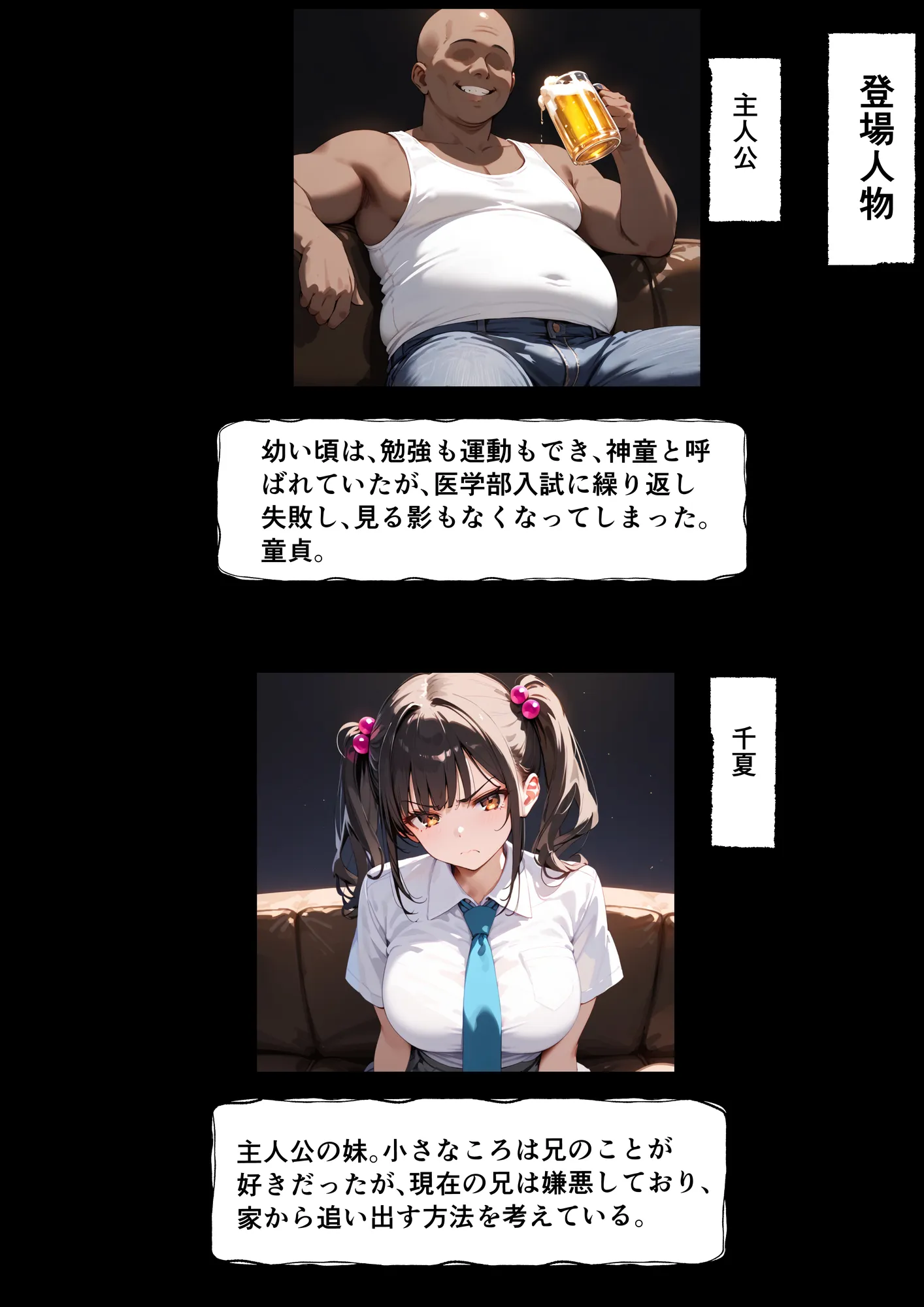 俺を挑発してくる生意気な妹をわからせる話 - 2ページ