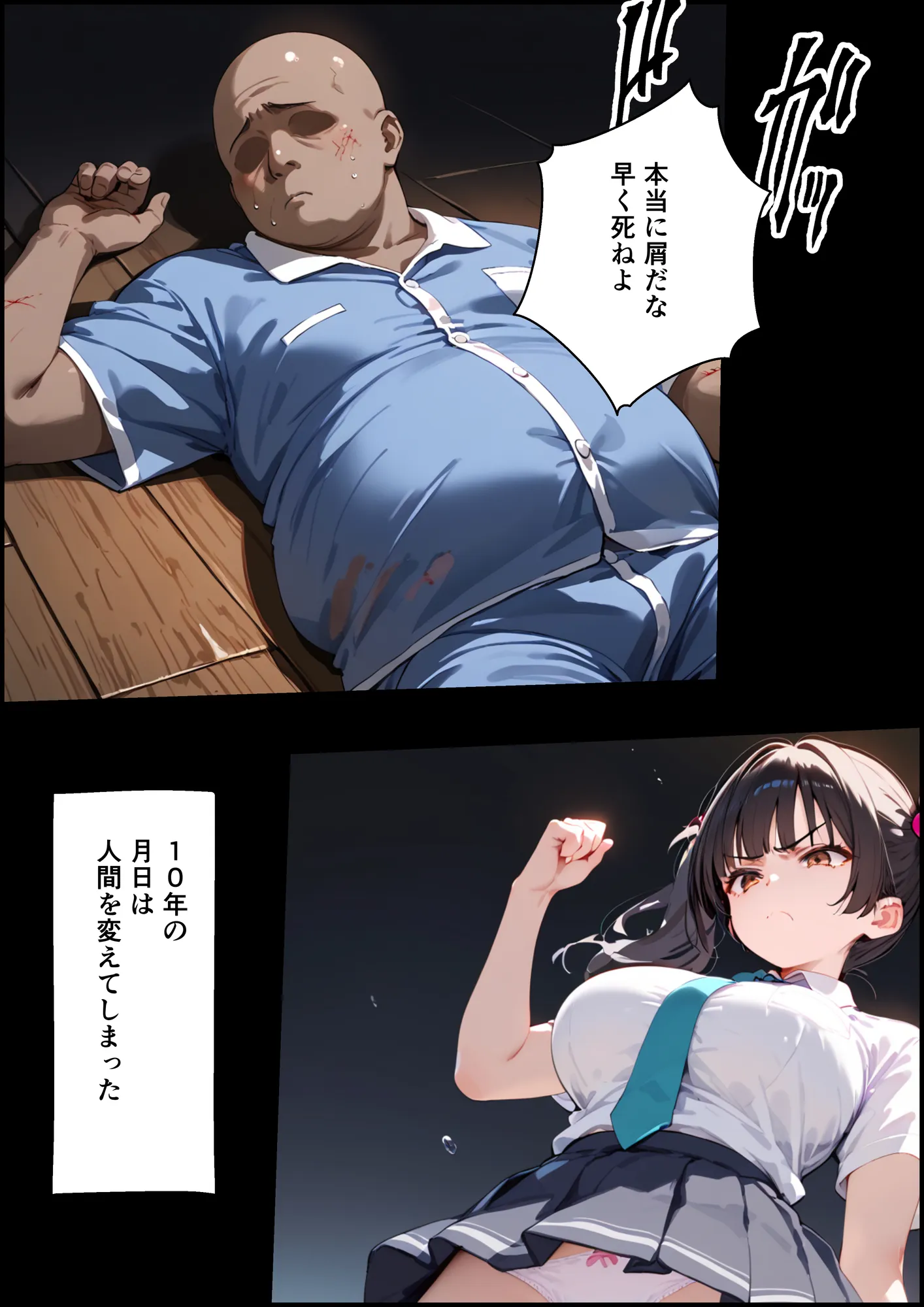 俺を挑発してくる生意気な妹をわからせる話 - 9ページ