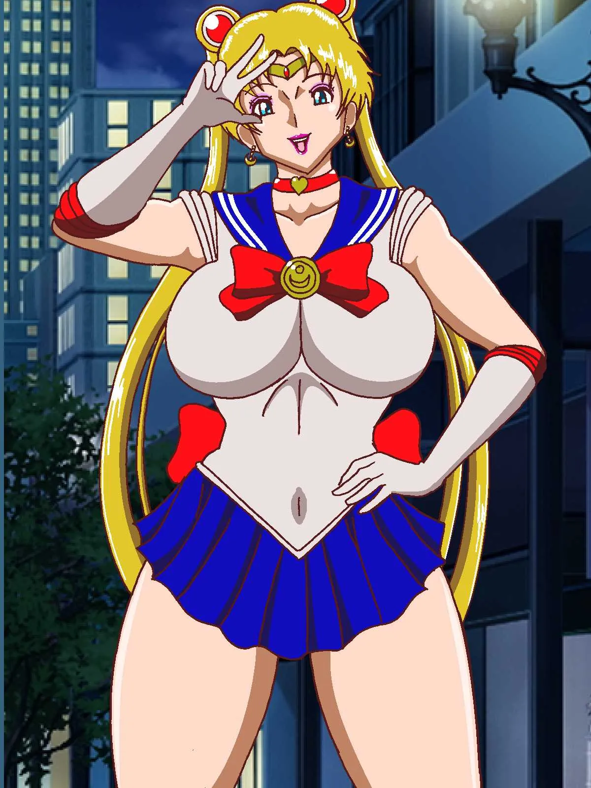 出動!!ヒロインハンターポコイダーク VSセーラー戦士 - 1ページ