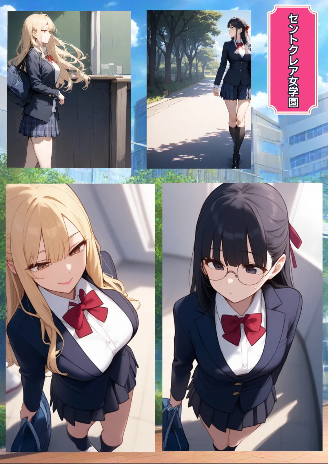 ギャルとメガネ委員長の学園性活〜先生!私じゃダメですか?優等生は先生に壊されたい - 2ページ