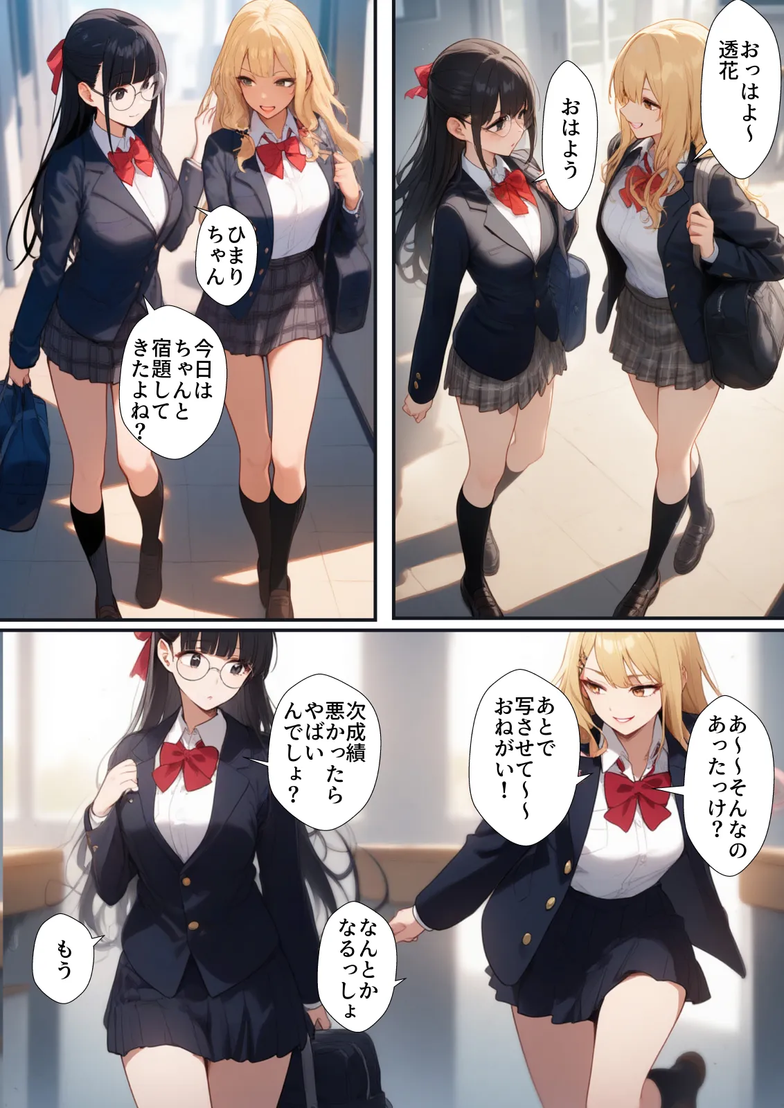 ギャルとメガネ委員長の学園性活〜先生!私じゃダメですか?優等生は先生に壊されたい - 3ページ