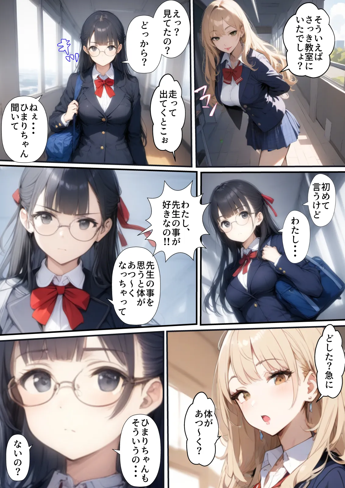 ギャルとメガネ委員長の学園性活〜先生!私じゃダメですか?優等生は先生に壊されたい - 15ページ