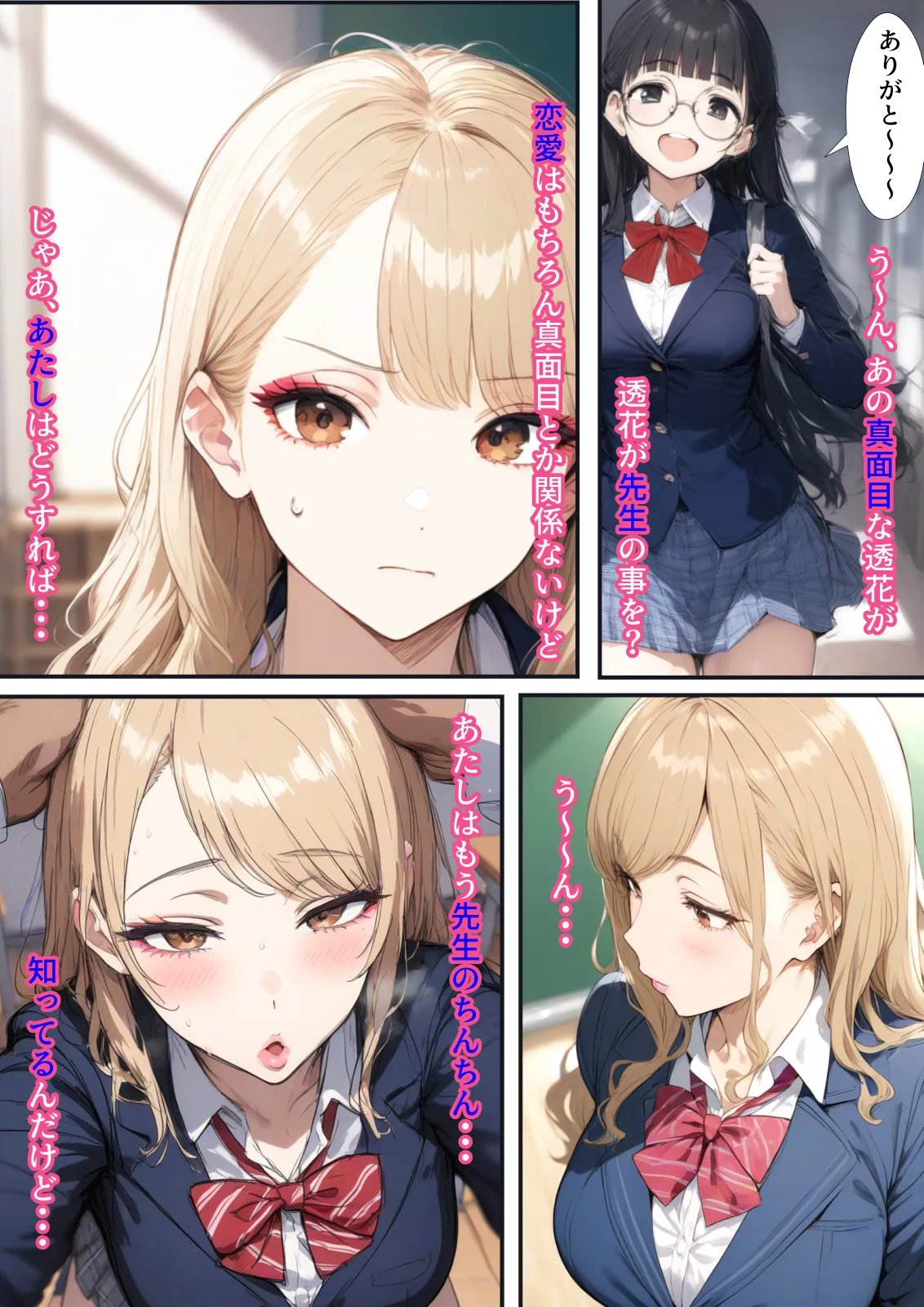 ギャルとメガネ委員長の学園性活〜先生!私じゃダメですか?優等生は先生に壊されたい - 18ページ