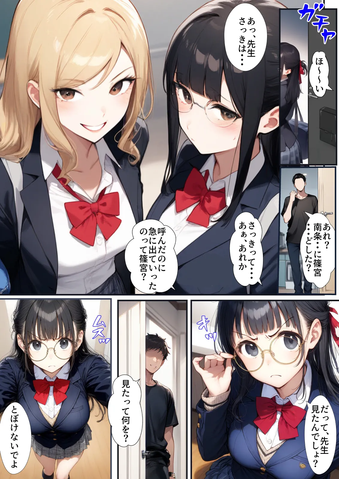 ギャルとメガネ委員長の学園性活〜先生!私じゃダメですか?優等生は先生に壊されたい - 23ページ