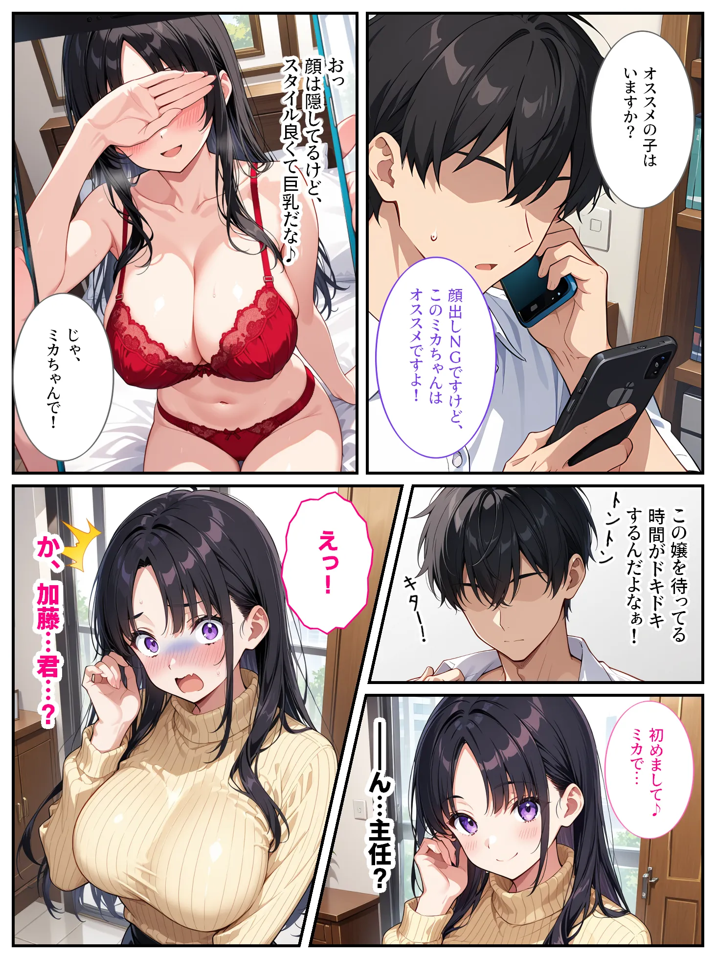 爆乳上司(人妻)の弱みを握ったので孕むまで毎日セックスしてやった! - 5ページ