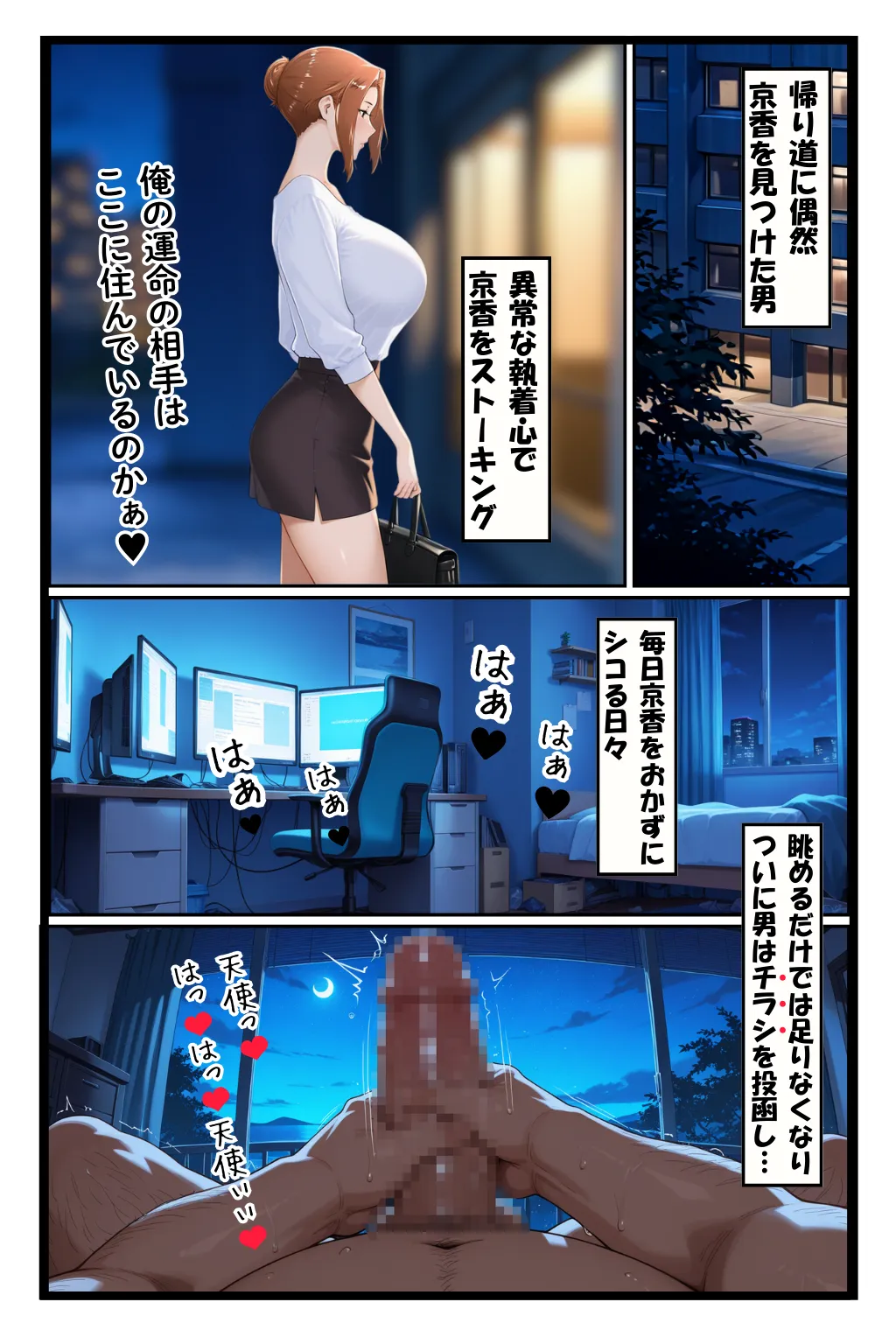 ストーカー日記 バイト先の店長に狙われた橘家 京香編 - 27ページ