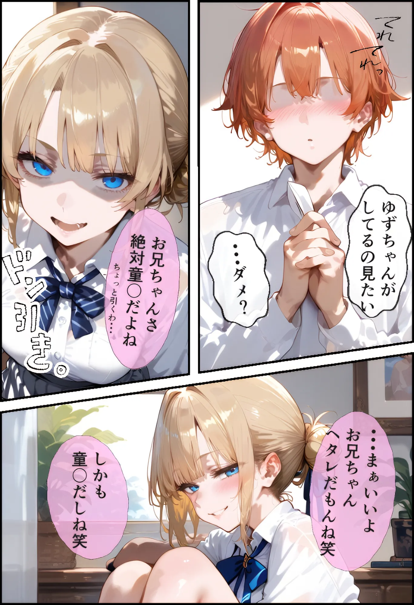 妹が童〇の俺を誘ってくる〜幼馴染編  妹ver〜 - 2ページ