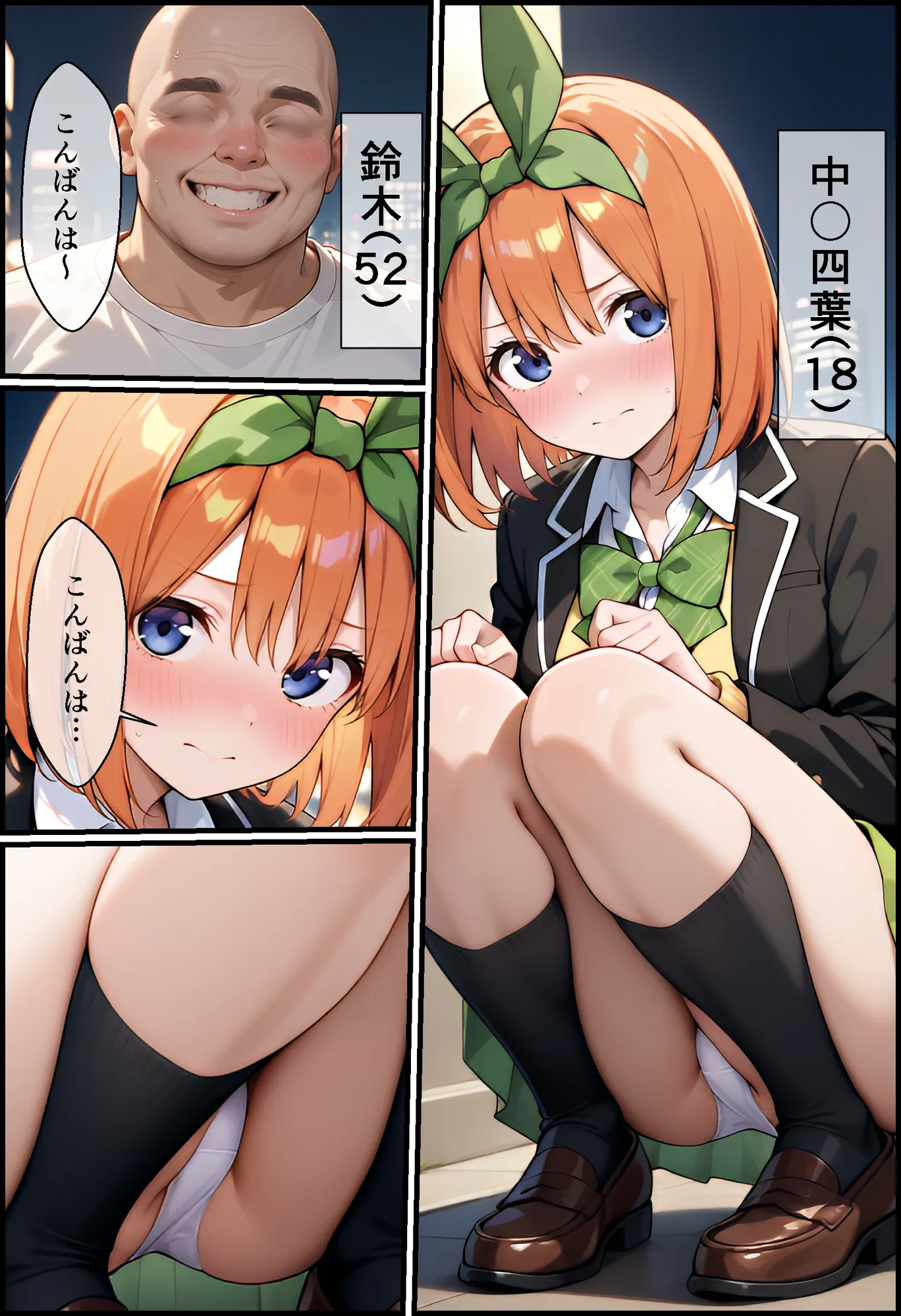 嫌がるヒロインレンタルして種付けしたら孕んだのでさらにめちゃくちゃにした話【中〇四葉・五月編】 - 10ページ