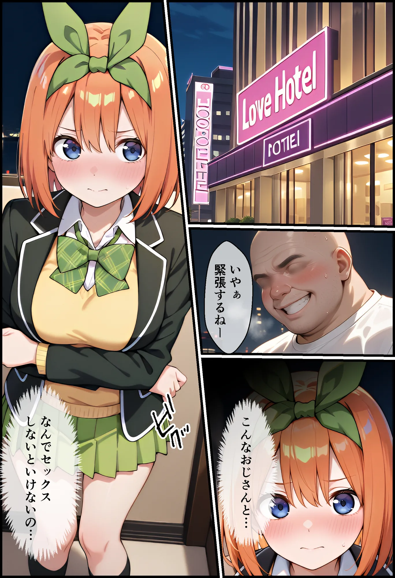 嫌がるヒロインレンタルして種付けしたら孕んだのでさらにめちゃくちゃにした話【中〇四葉・五月編】 - 11ページ