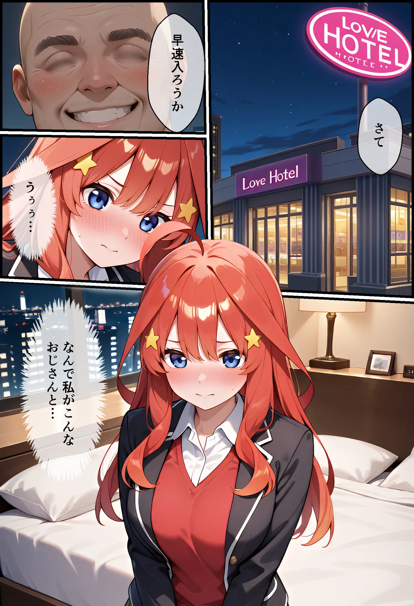 嫌がるヒロインレンタルして種付けしたら孕んだのでさらにめちゃくちゃにした話【中〇四葉・五月編】 - 15ページ