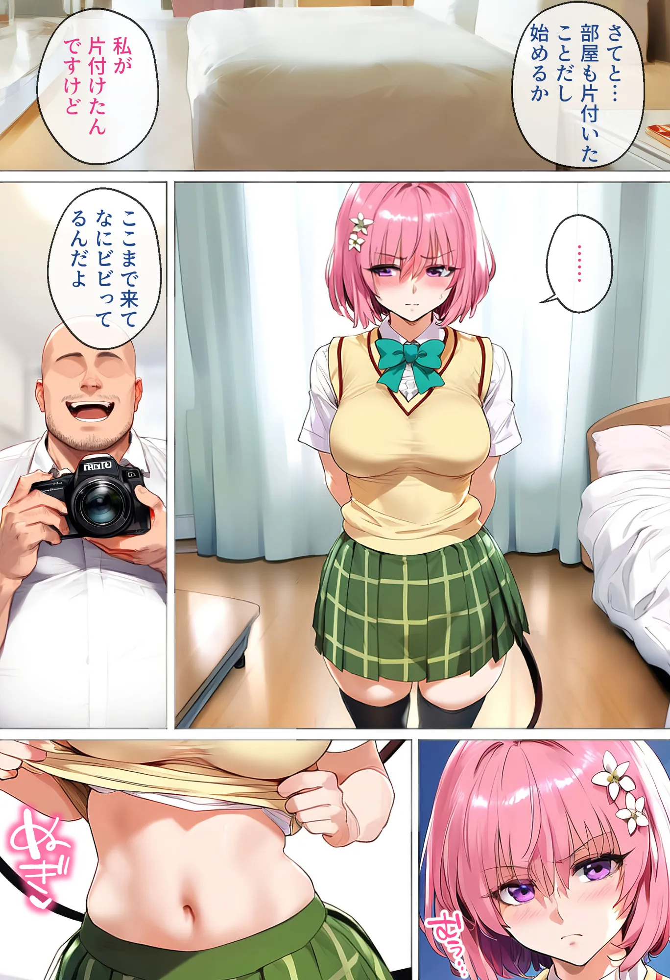 ストリートスナップで女子校生がパンチラで誘惑してきたから催●かけて襲ったったw - 7ページ