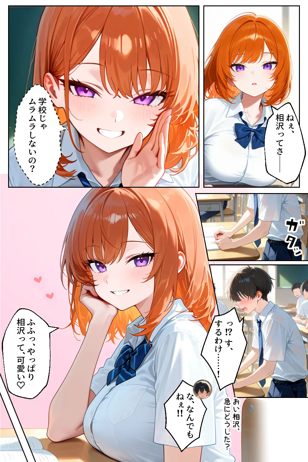 家出してきたクラスの人気ギャルが彼女になったら学校で何度も中出しHさせてくれた話 - 2ページ