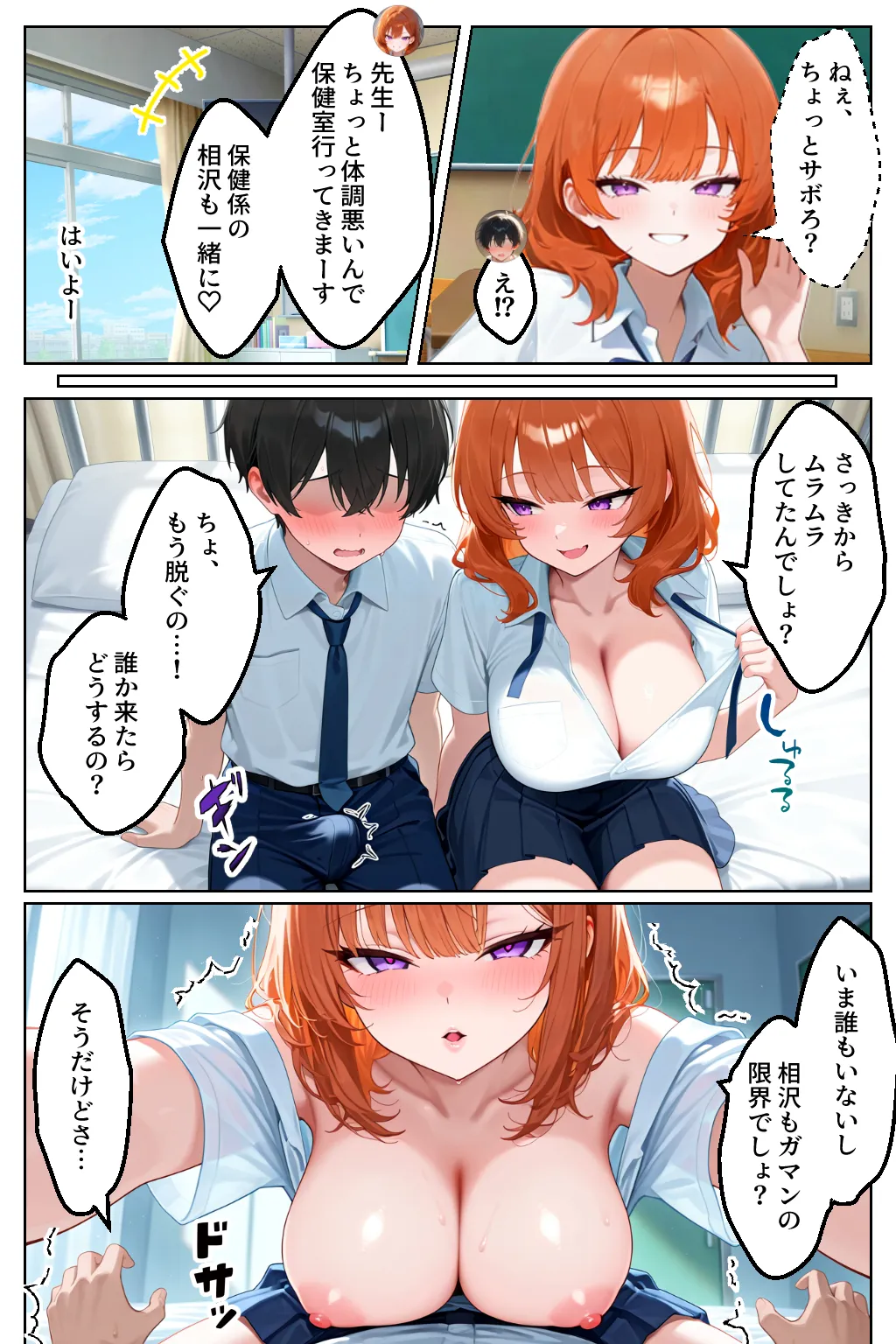 家出してきたクラスの人気ギャルが彼女になったら学校で何度も中出しHさせてくれた話 - 26ページ