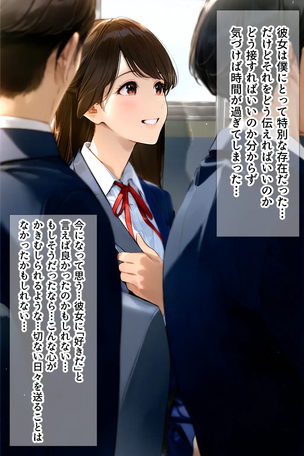 非モテの僕の幼馴染がイケメン彼氏にとられてBSS だけどヤリマンギャル天使のおかげで非モテの僕にモテ期到来!?女子モテ強者男性イケメンイケボリア充彼氏からも寝取り放題下剋上! BSSから始まるイチャラブ学園ハーレム生活!! - 8ページ