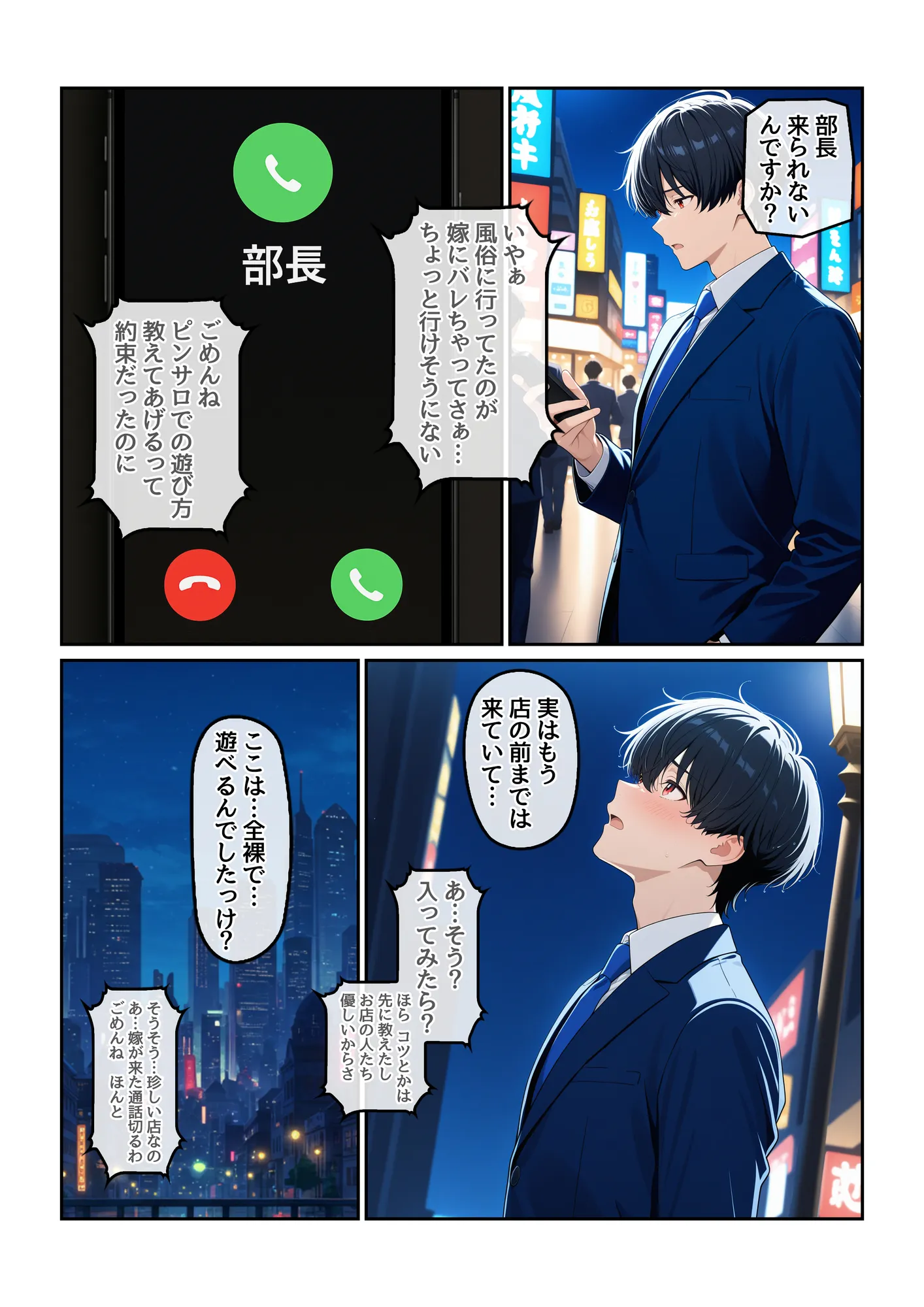 童貞の僕とピンサロ嬢とのイチャラブ恋愛物語 - 1ページ