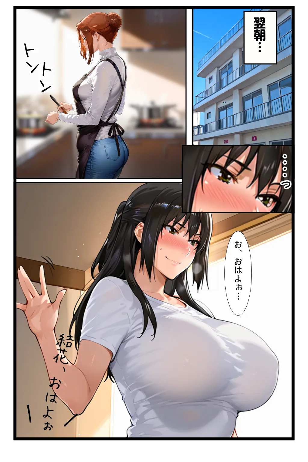 橘家が黒人デカチンに堕ちる噺 結花編 - 5ページ