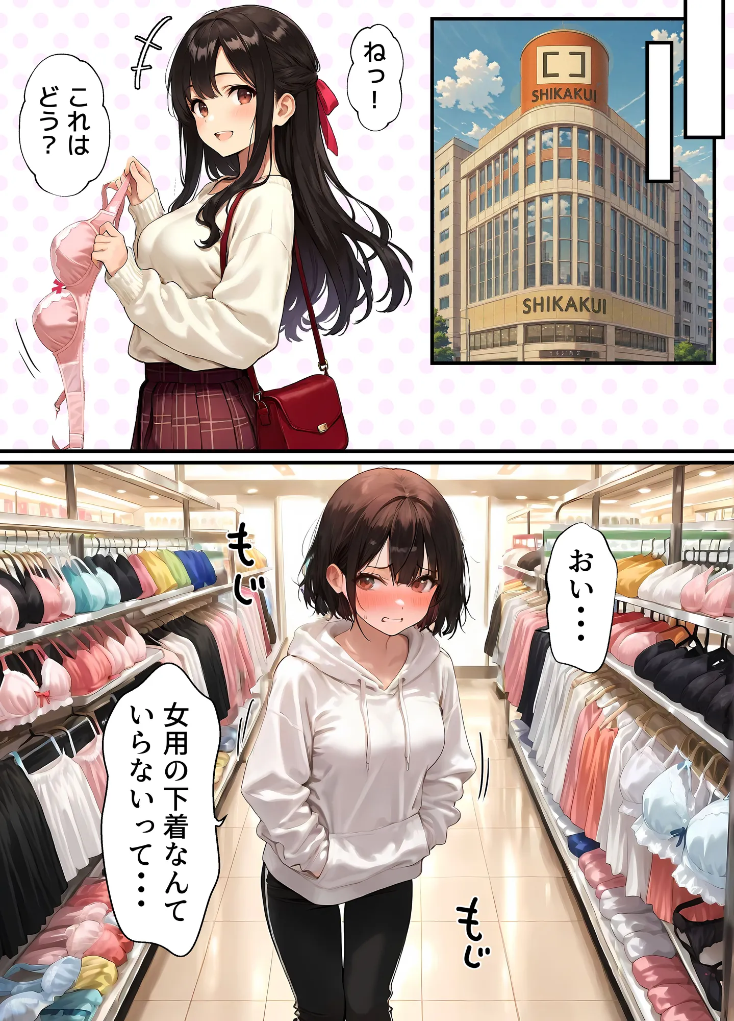 女体化したオレが清楚系ビッチの妹のせいでチャラ男に強●メス堕ち - 3ページ