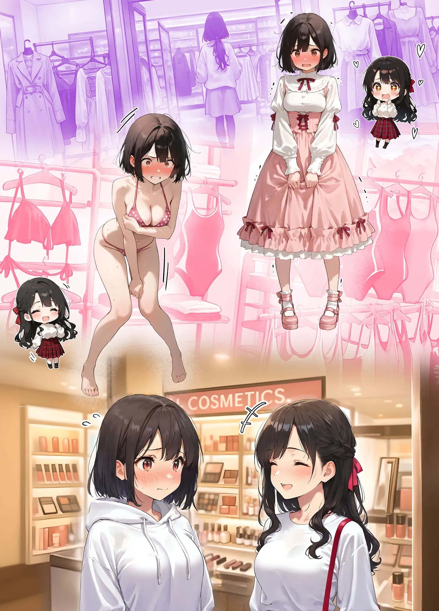 女体化したオレが清楚系ビッチの妹のせいでチャラ男に強●メス堕ち - 11ページ