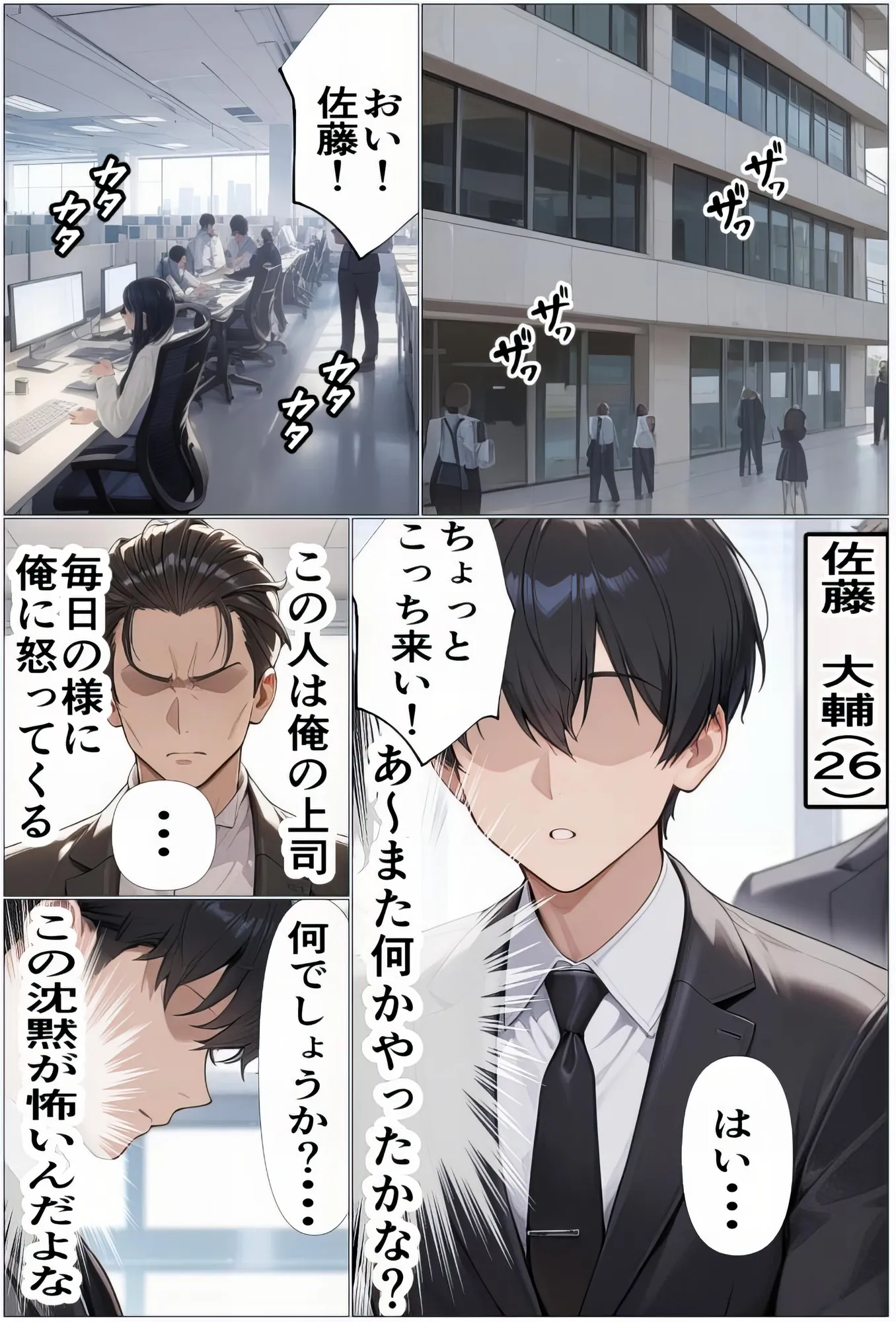 もしもアスナが会社の先輩だったら〜失敗続きの後輩を体を使って愛情たっぷりで癒す〜 - 1ページ