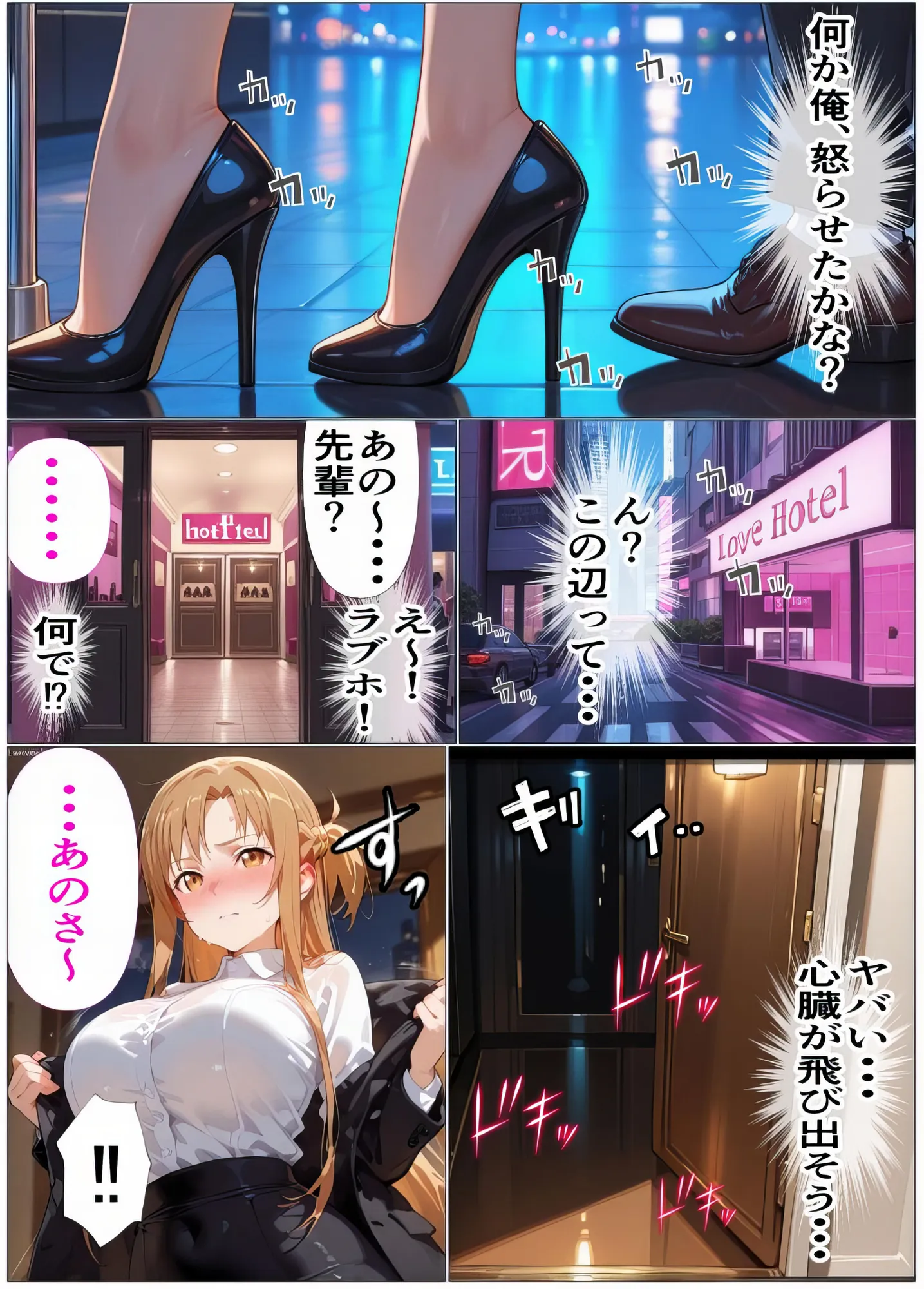 もしもアスナが会社の先輩だったら〜失敗続きの後輩を体を使って愛情たっぷりで癒す〜 - 22ページ