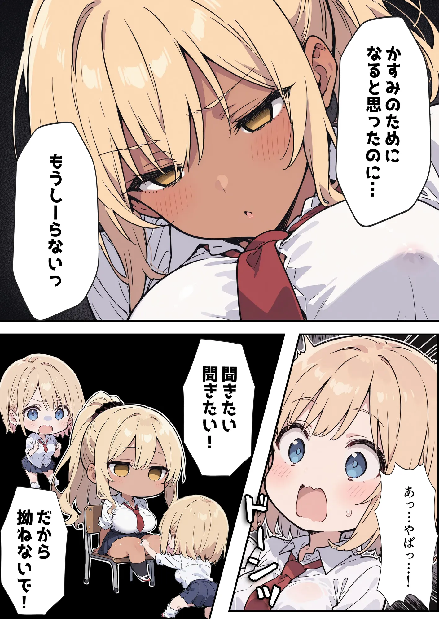 俺の前だとド変態になるダウナー金髪黒ギャル - 5ページ