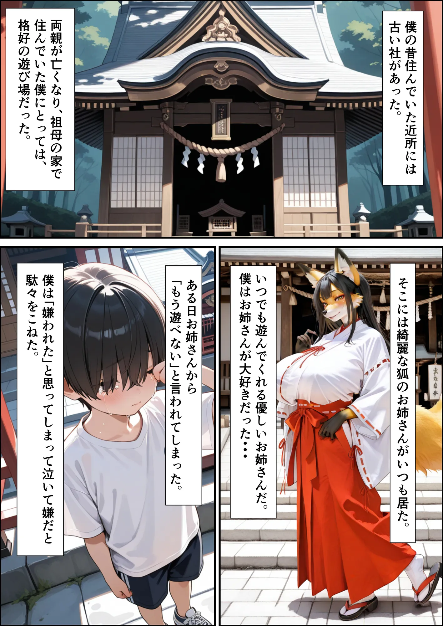 お狐さんといっしょ - 2ページ