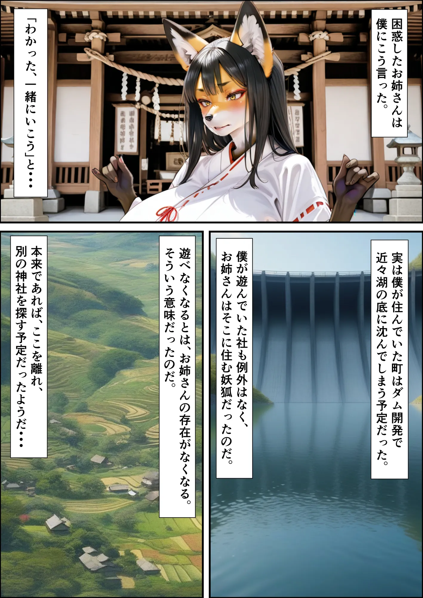 お狐さんといっしょ - 3ページ