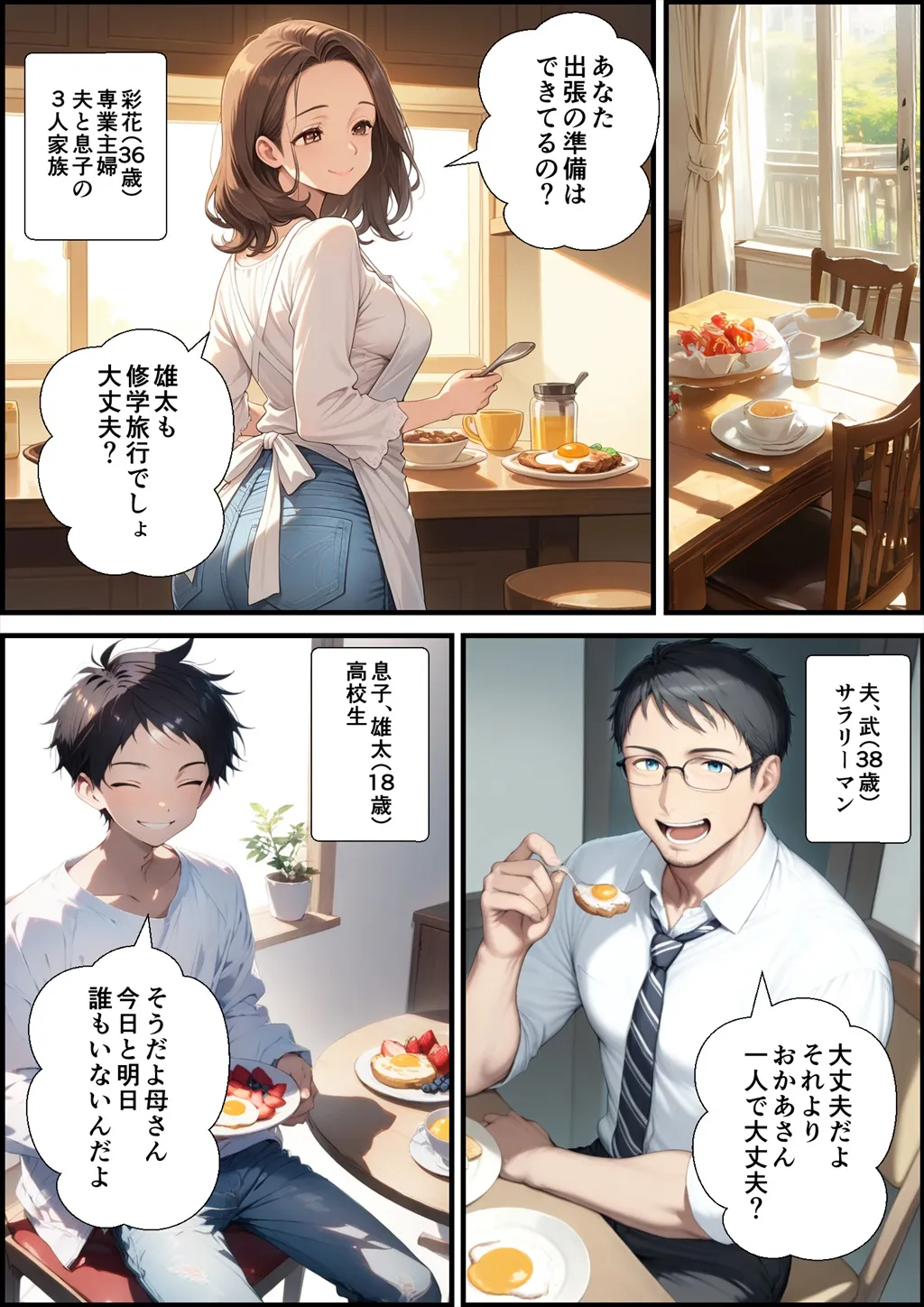 アラフォー奥さん、はじめての不倫 - 2ページ