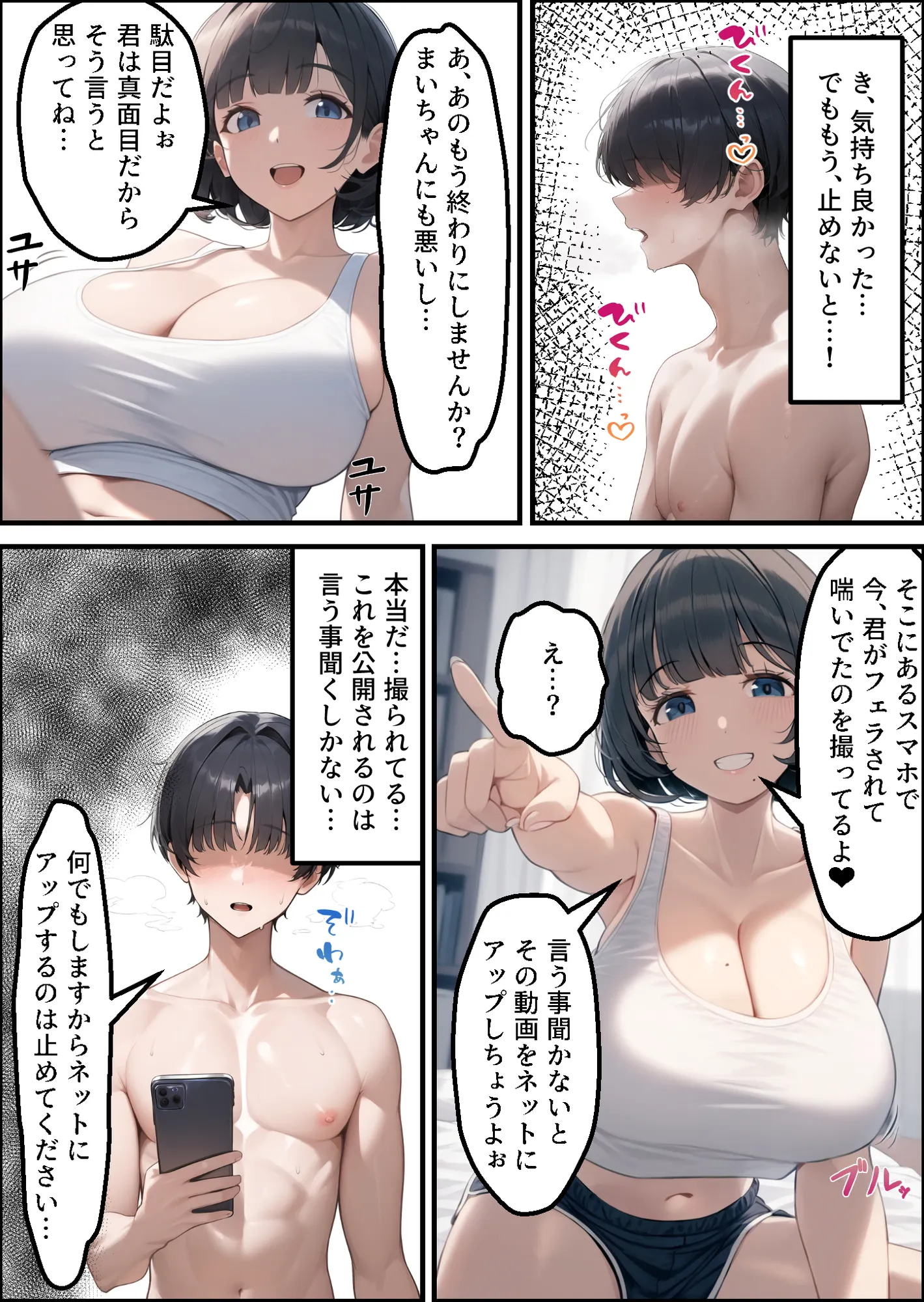 貞操観念ガバガバ母娘に逆レされて金玉が空っぽに!? - 8ページ