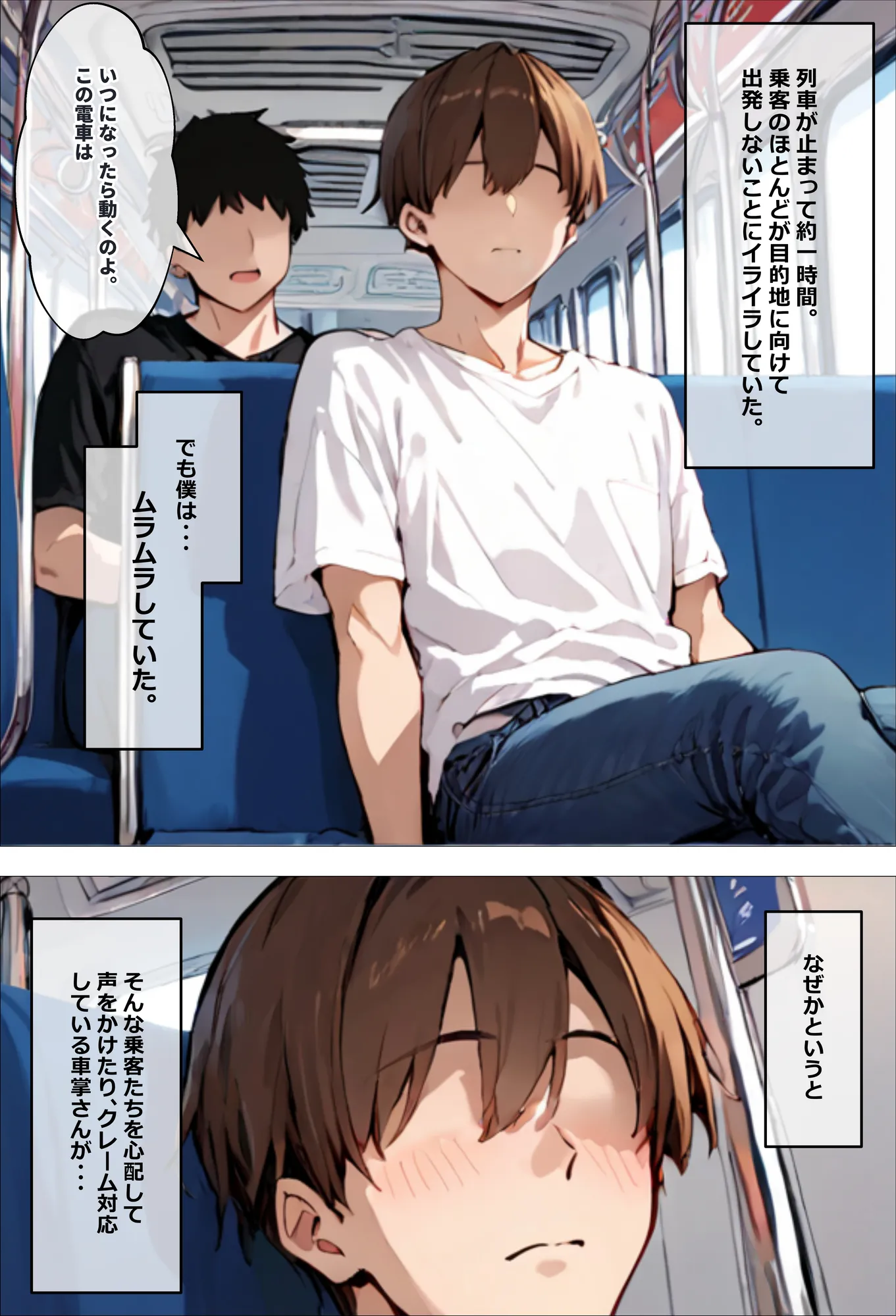 ヤリマンビッチを誰もいない車両に監禁して、死ぬほどハメ撮りした話〜中出し列車で働くビッチ〜 - 44ページ