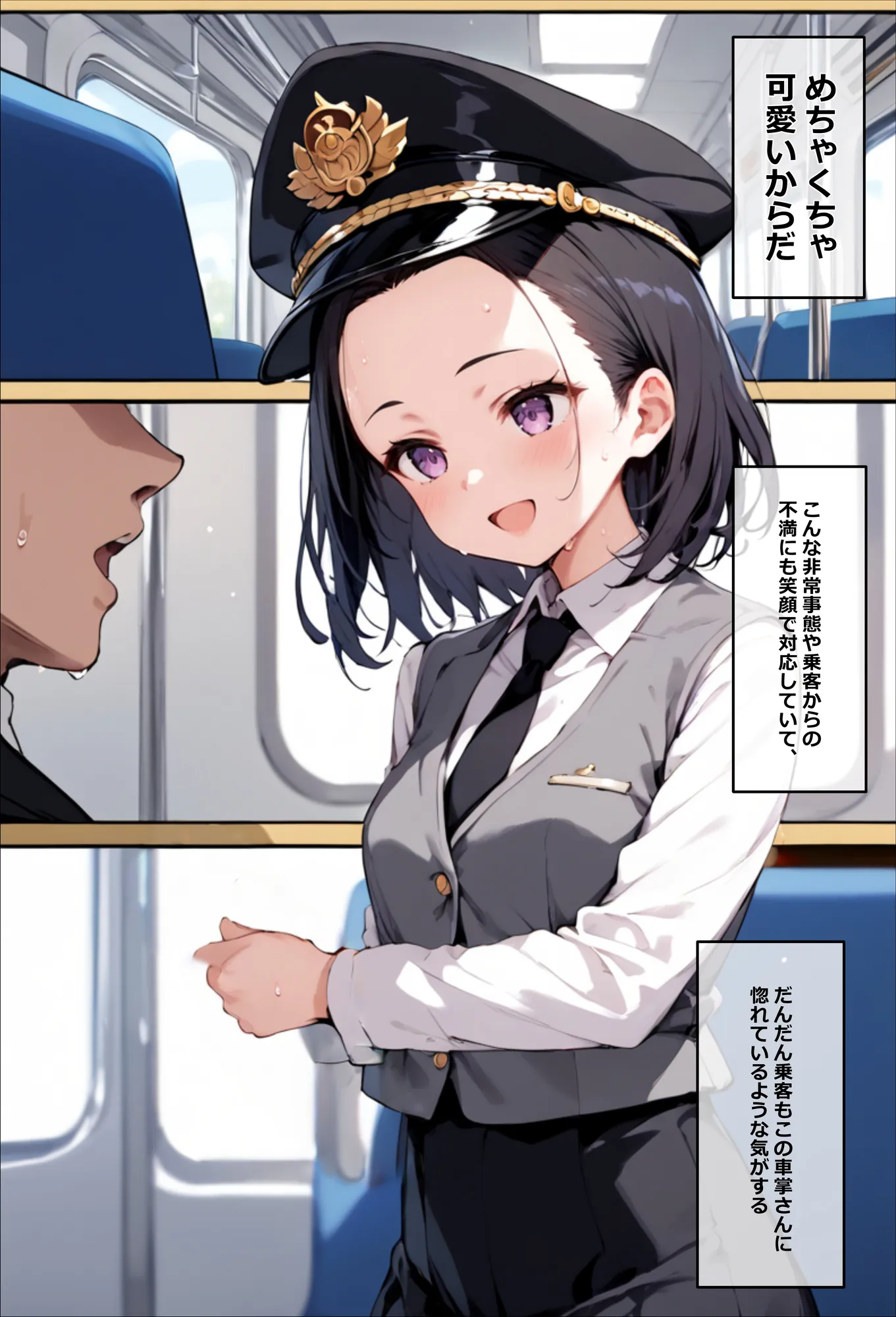 ヤリマンビッチを誰もいない車両に監禁して、死ぬほどハメ撮りした話〜中出し列車で働くビッチ〜 - 45ページ