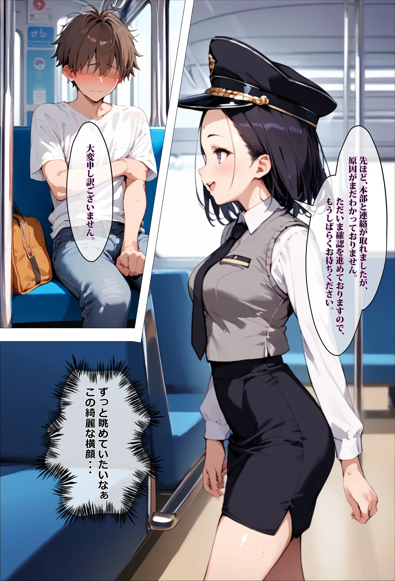 ヤリマンビッチを誰もいない車両に監禁して、死ぬほどハメ撮りした話〜中出し列車で働くビッチ〜 - 47ページ