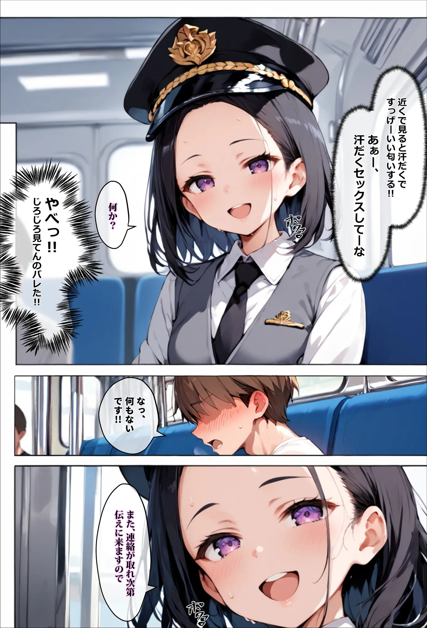 ヤリマンビッチを誰もいない車両に監禁して、死ぬほどハメ撮りした話〜中出し列車で働くビッチ〜 - 48ページ