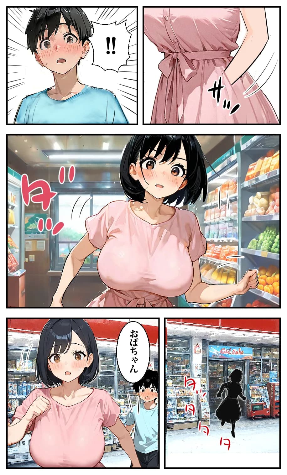 万引きおばちゃんにペットにされた僕 - 7ページ