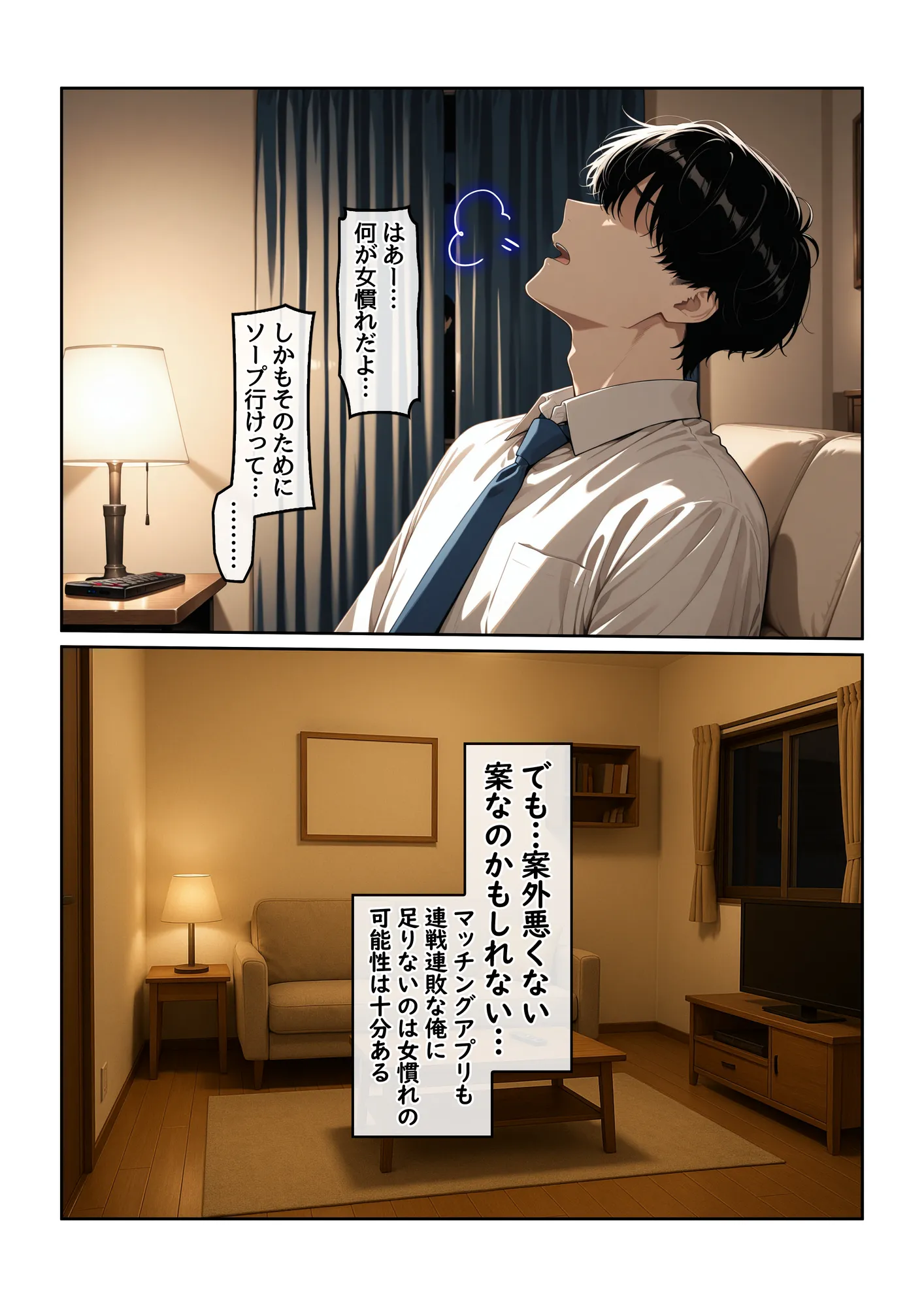 指名したソープ嬢がまさかの女上司だった件1 - 7ページ