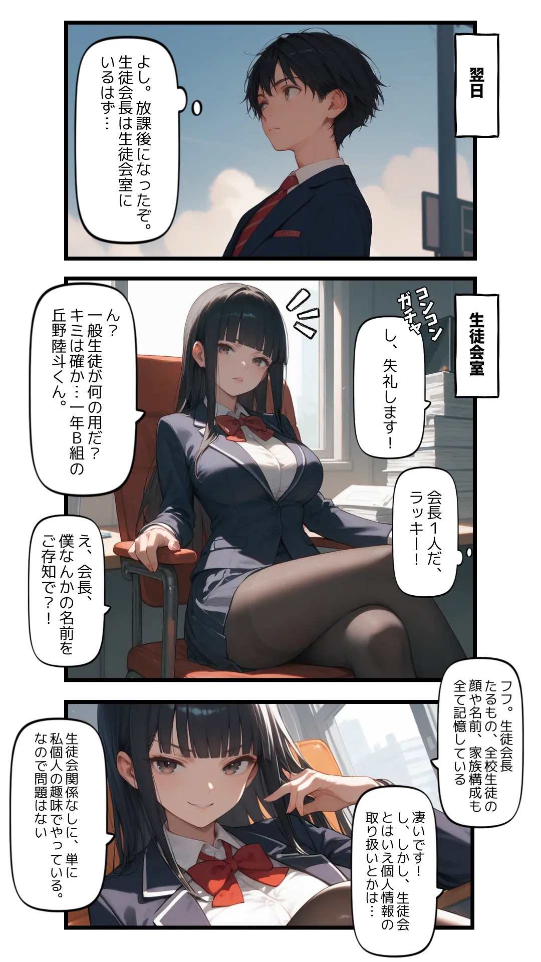 催●アプリでウザい妹と恐怖の生徒会長を支配する話 - 13ページ