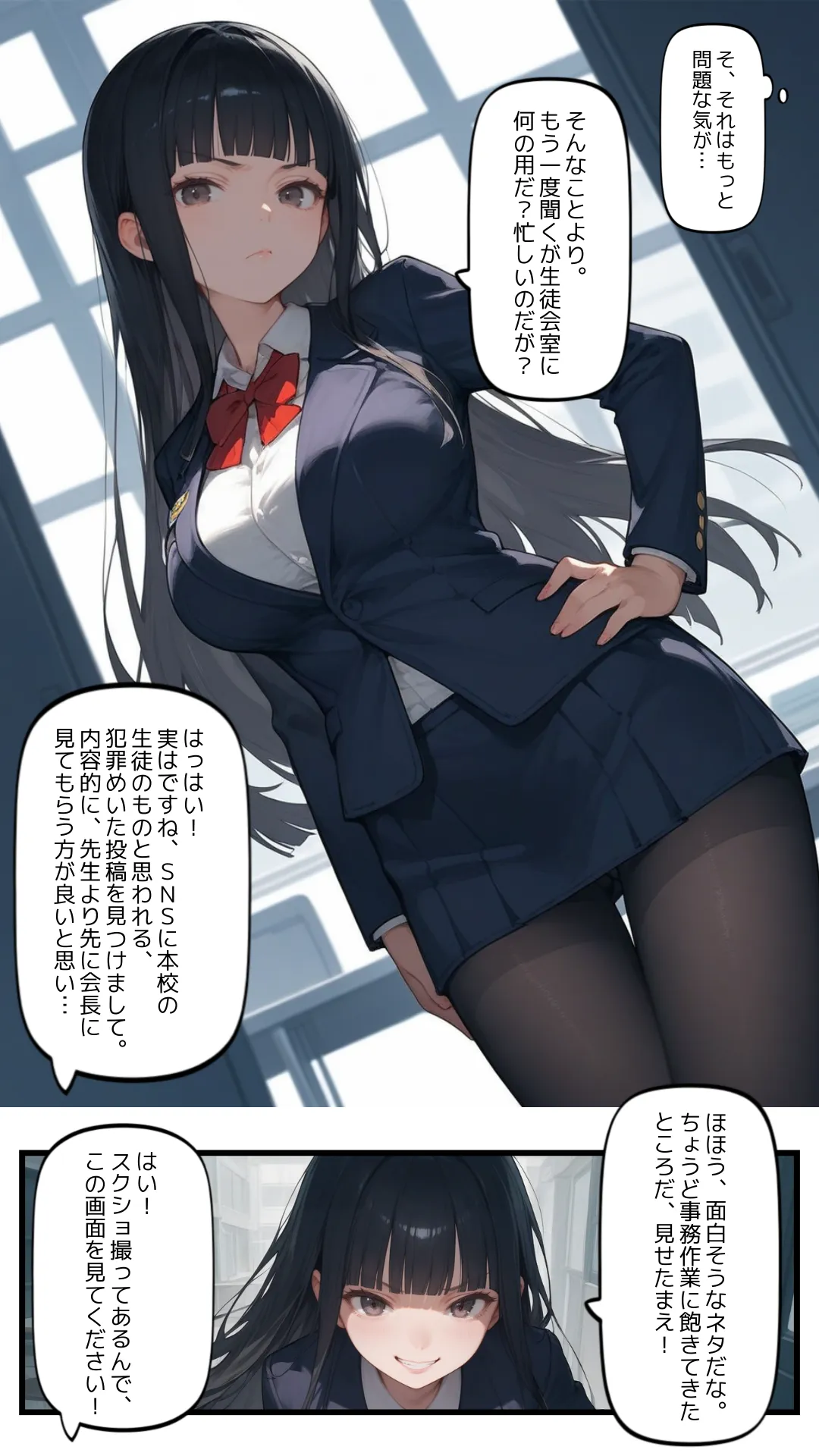 催●アプリでウザい妹と恐怖の生徒会長を支配する話 - 14ページ