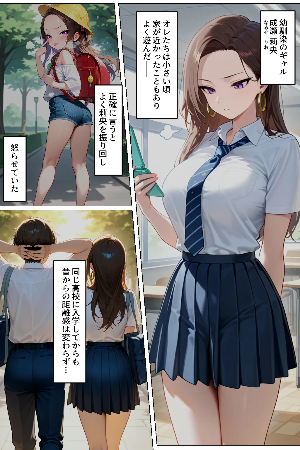 強気だけど実はチョロすぎる幼馴染ギャルー学校編ー - 3ページ