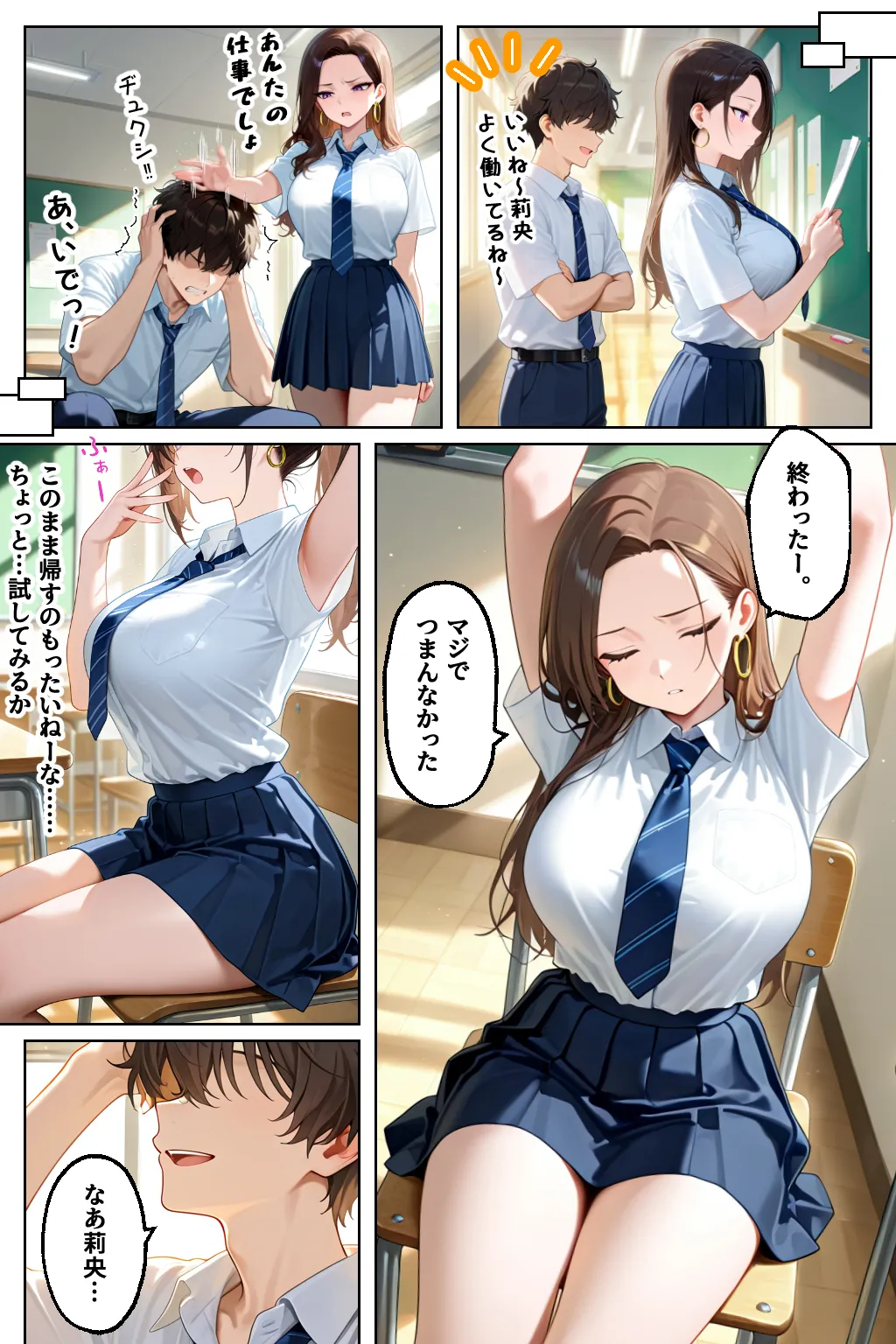 強気だけど実はチョロすぎる幼馴染ギャルー学校編ー - 6ページ