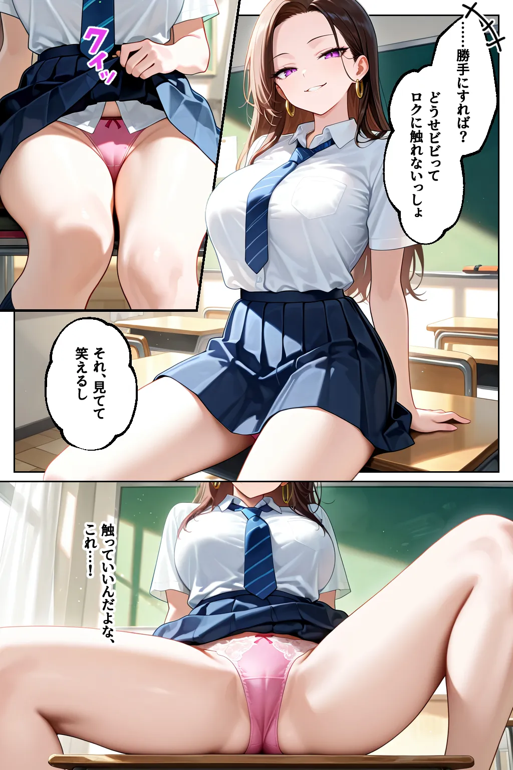 強気だけど実はチョロすぎる幼馴染ギャルー学校編ー - 12ページ