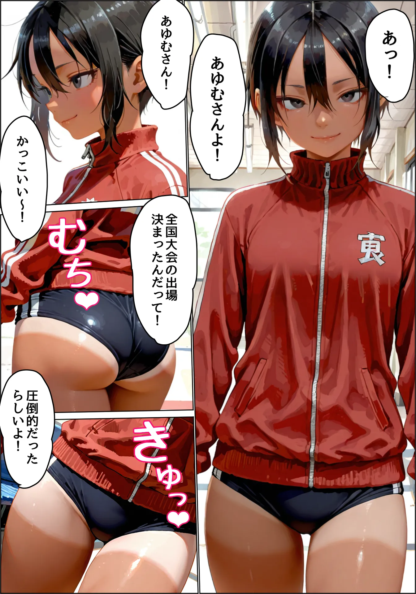 【脅迫】陸上女子が裏垢バレして家庭を崩壊させるまで - 1ページ