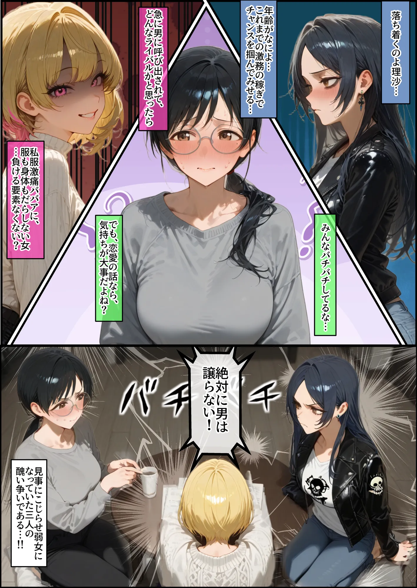 貞操逆転世界では元推し達が処女をこじらせてチン媚びしてくる - 21ページ