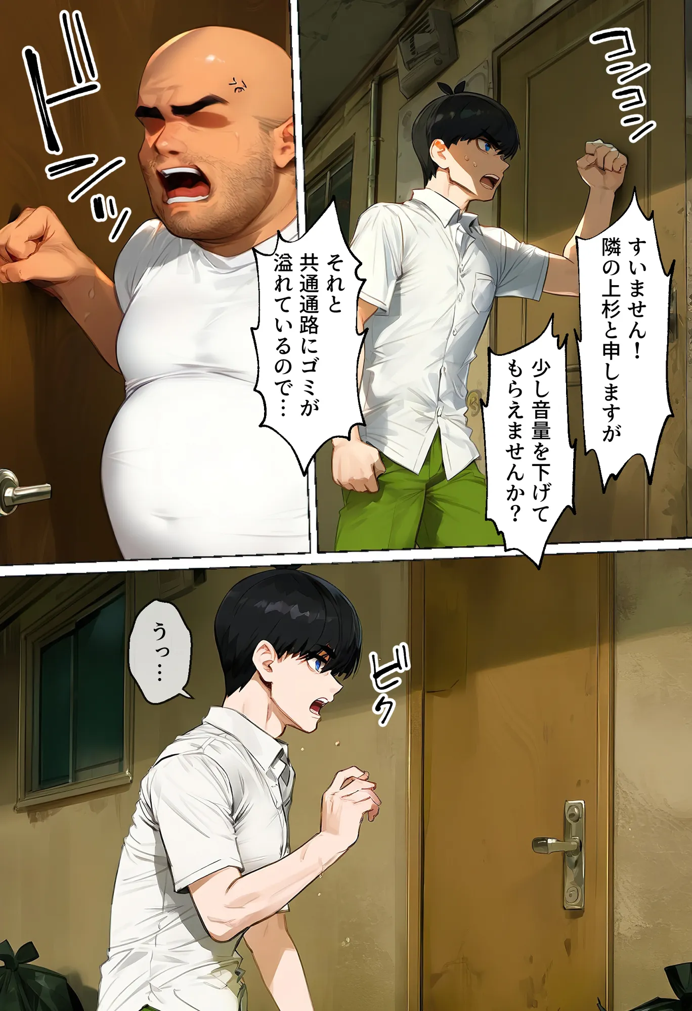 俺を「汚い!」と注意する一花を黙らせ、ゴミ部屋で悦楽堕ちさせるまでの話 - 3ページ