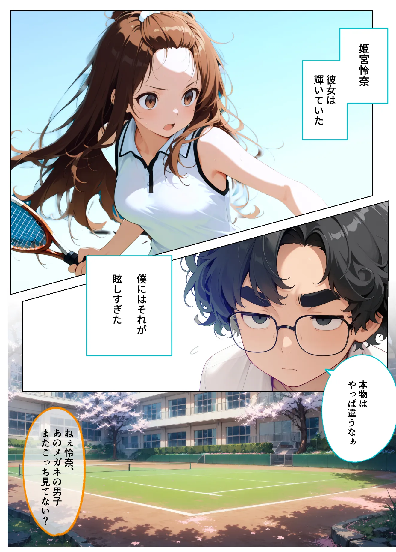 童貞モブがハーレム主人公になるまであと100日〜ぼっちメガネにイカされて〜 - 2ページ