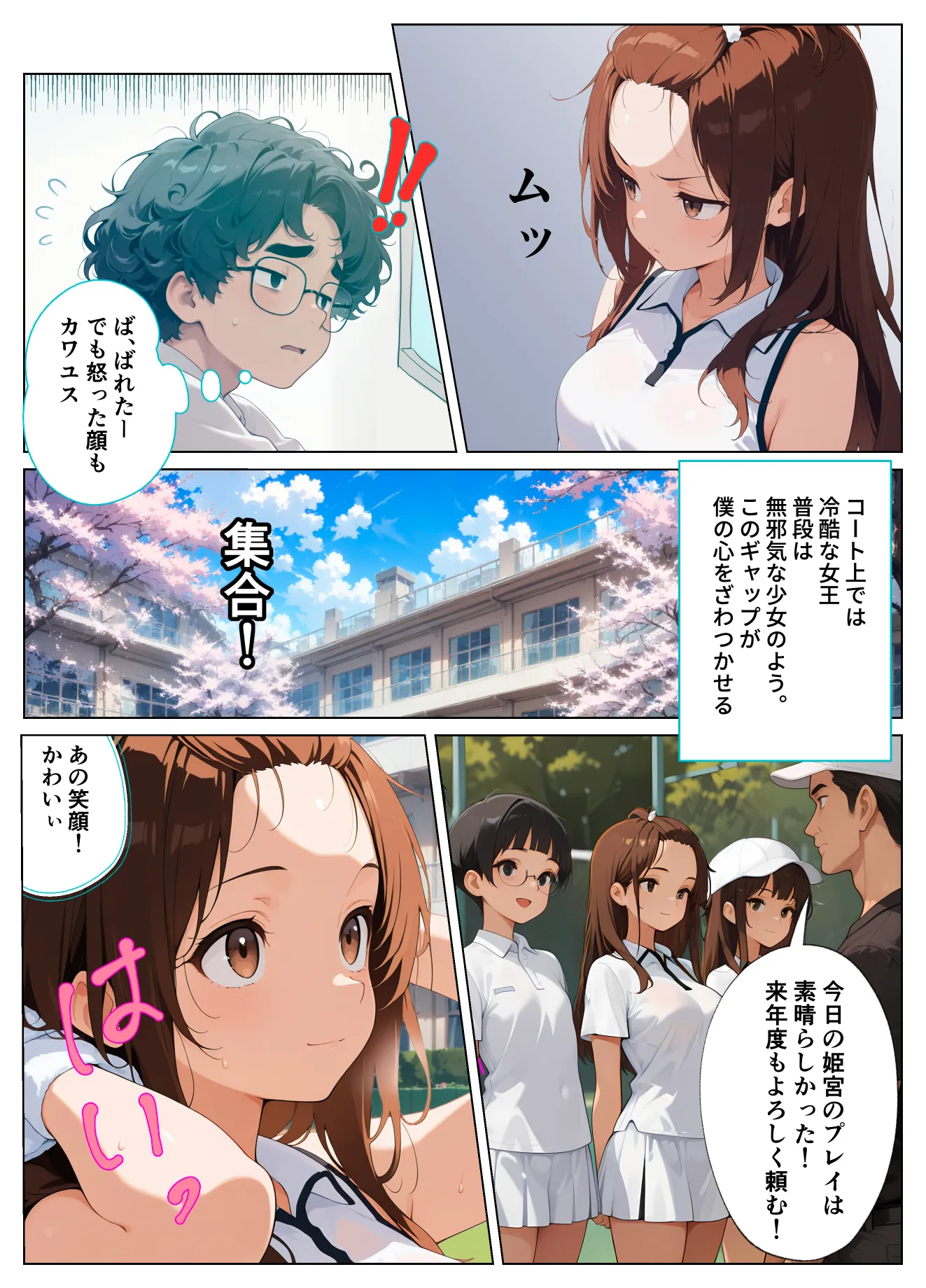 童貞モブがハーレム主人公になるまであと100日〜ぼっちメガネにイカされて〜 - 3ページ