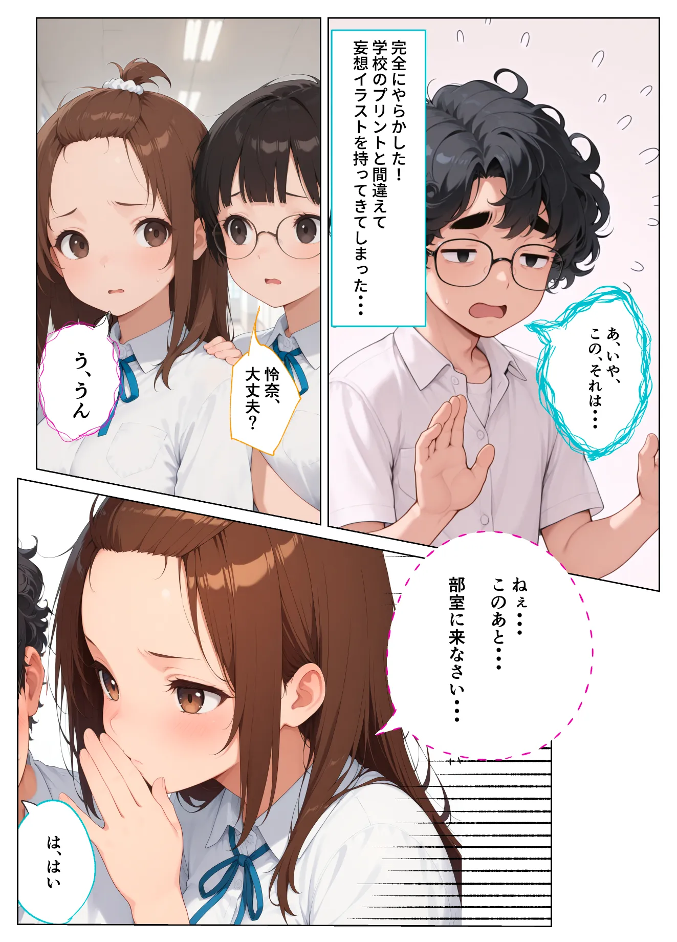 童貞モブがハーレム主人公になるまであと100日〜ぼっちメガネにイカされて〜 - 16ページ