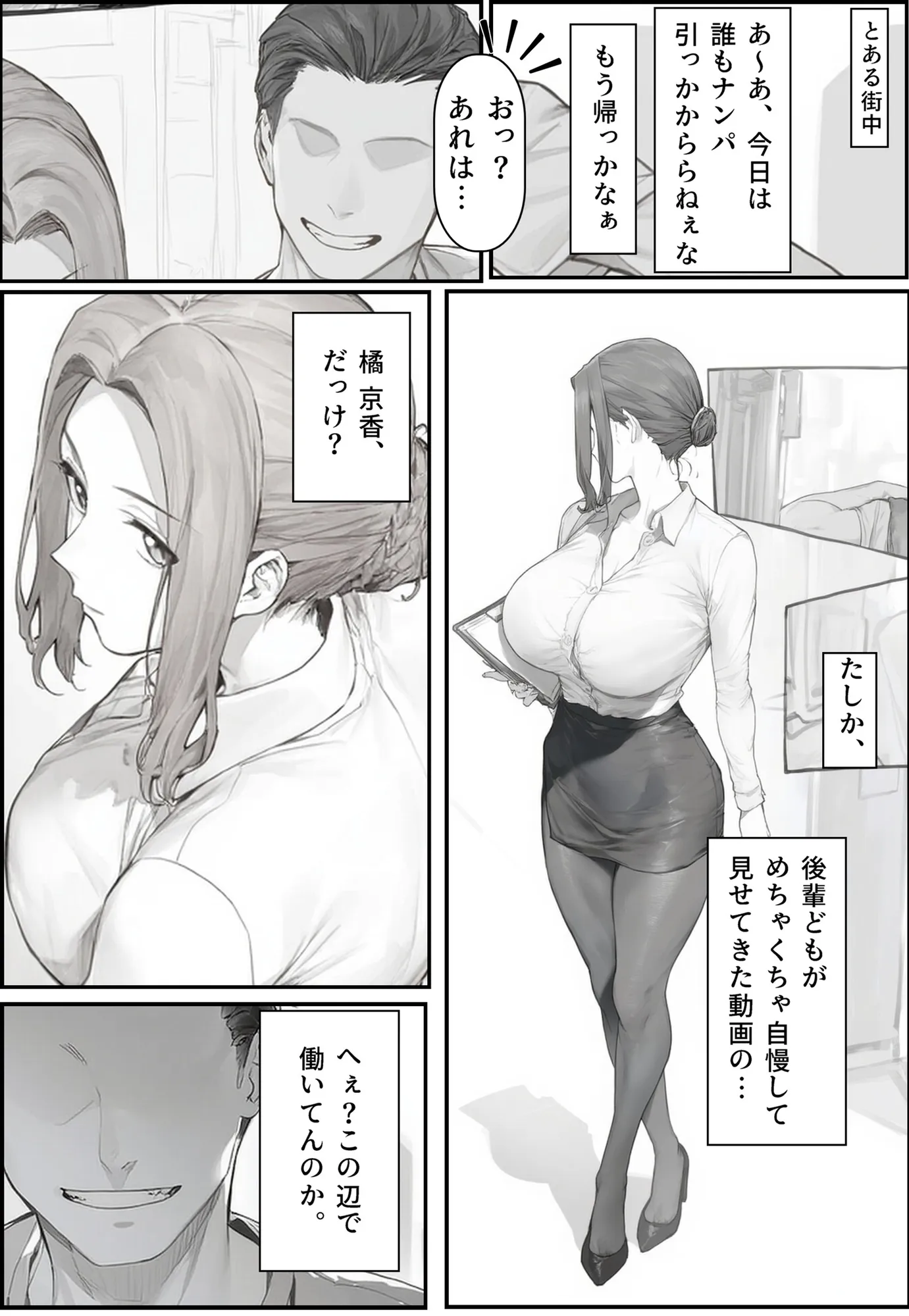 橘〇香の淫らな日常 - 1ページ