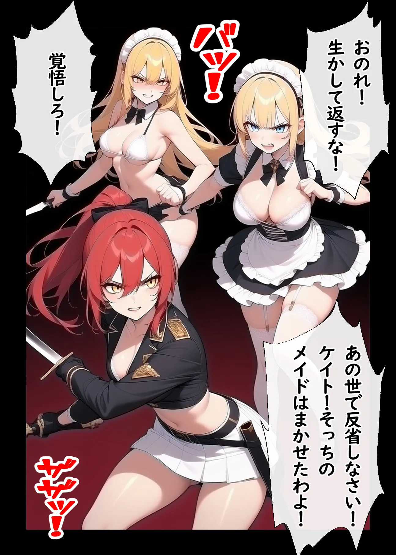 悪の組織のむっちり巨乳メイド - 13ページ