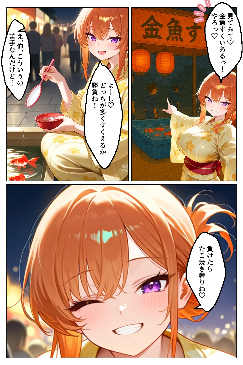 家出してきたクラスの人気ギャルが彼女になったら夏祭りで何度も中出しHさせてくれた話 - 20ページ