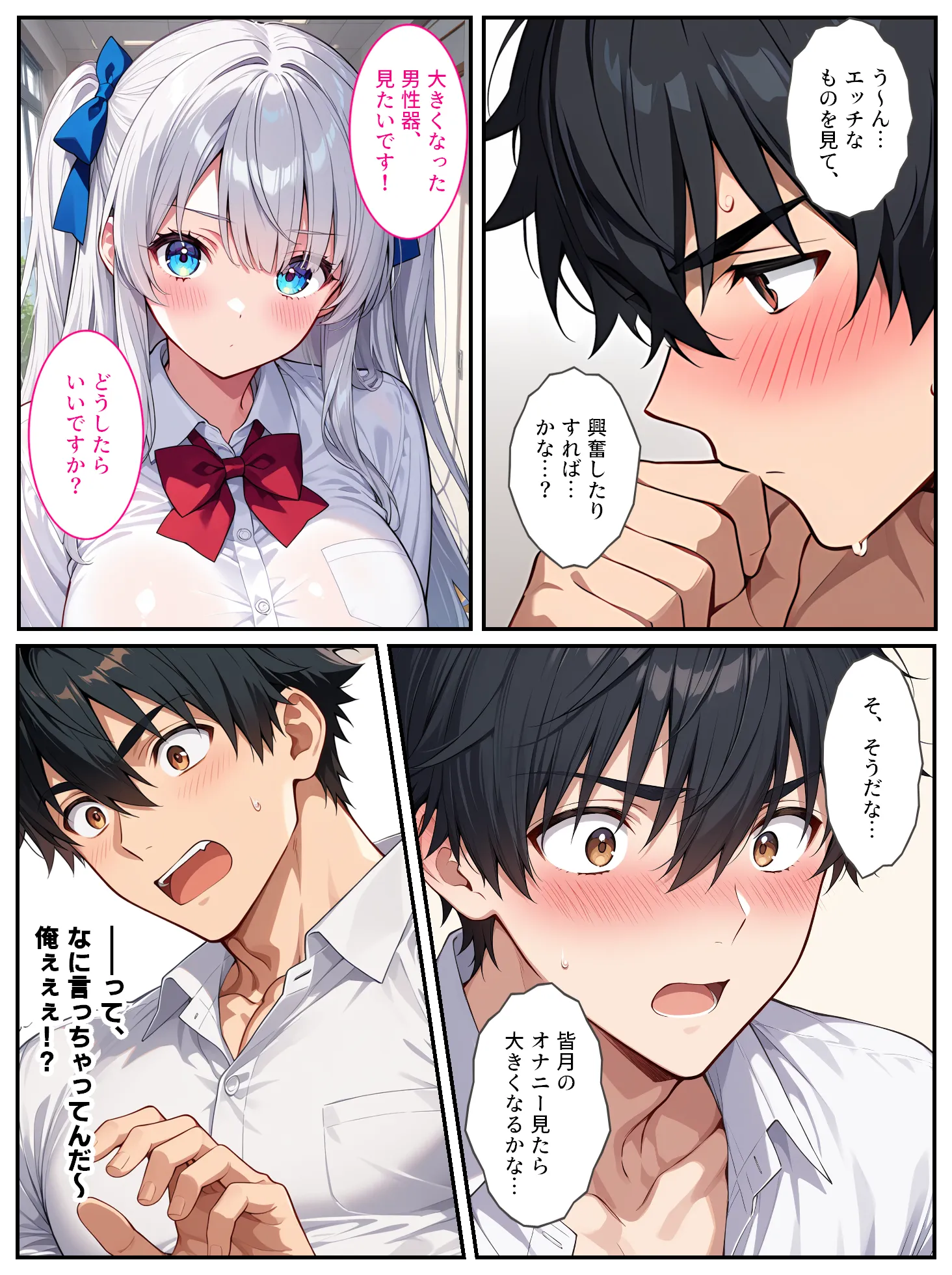 清純無垢な爆乳女子校生を性教育の実習で孕ませちゃいました! - 14ページ